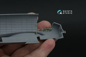 Quinta Studio QDS-48556 Bristol Beaufighter TF.Mk.X 3D-Printed &amp;amp; colored Interior on decal paper (Tamiya) (small version) 1/48 – image 5