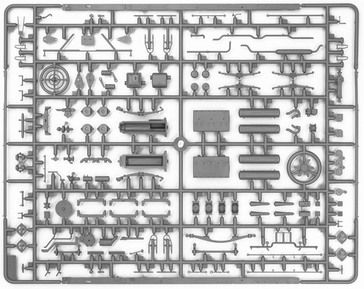 ICM DS3509 Wehrmacht Radio Trucks (Henschel 33D1 Kfz.72, Krupp L3H163 Kfz.72) 1/35 – image 9