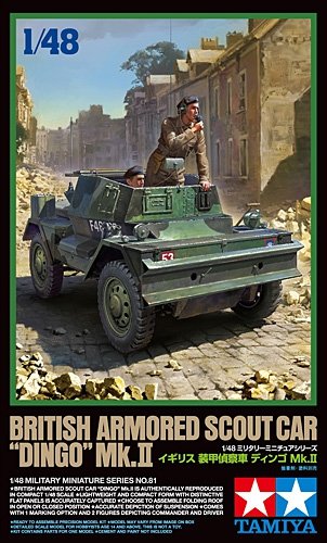 Tamiya 32581 British Armored Scout Car Dingo Mk.II 1/48