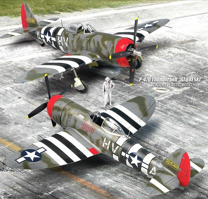 Academy 12222 P-47D Thunderbolt (GABRESKI)1/48 – image 3