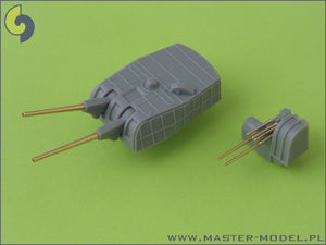 Master SM-350-031 IJN Takao (1942) armament - 20cm (10pcs), 12.7cm (8pcs) barrels (with recoil cylinders) – immagine 3