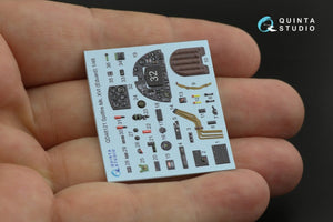 Quinta Studio QD48121 Spitfire Mk.XVI 3D-Printed &amp;amp; colored Interior on decal paper (Eduard) 1/48 – image 3