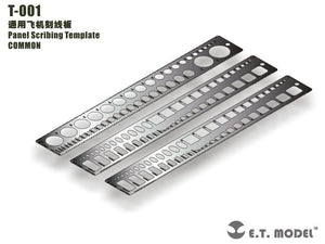ET Model T-001 Panel Scribing Template