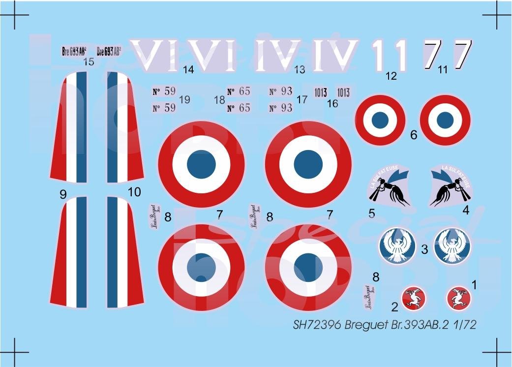 Special Hobby 72396 Breguet Br.693AB.2 &amp;#39;French Attack-Bomber&amp;#39; 1/72 – obrázek 6