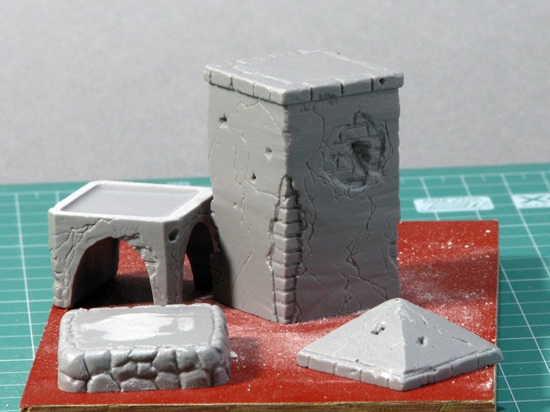 Eureka XXL ED-3506 Brick Road Chapel 1/35 – obrázek 3