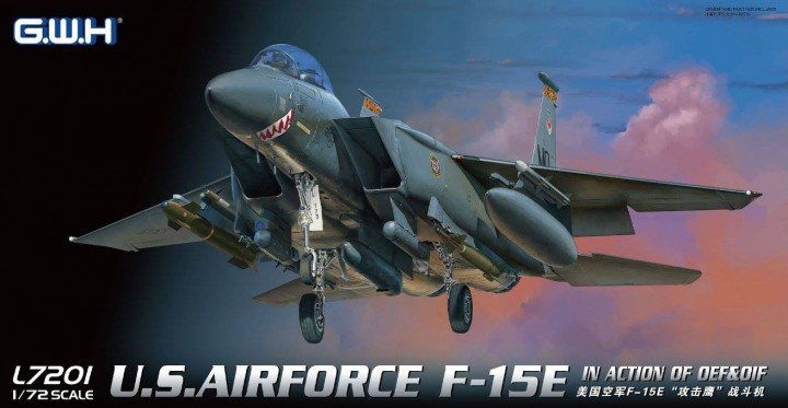 Great Wall Hobby L7201 US Airforce F-15E 1/72