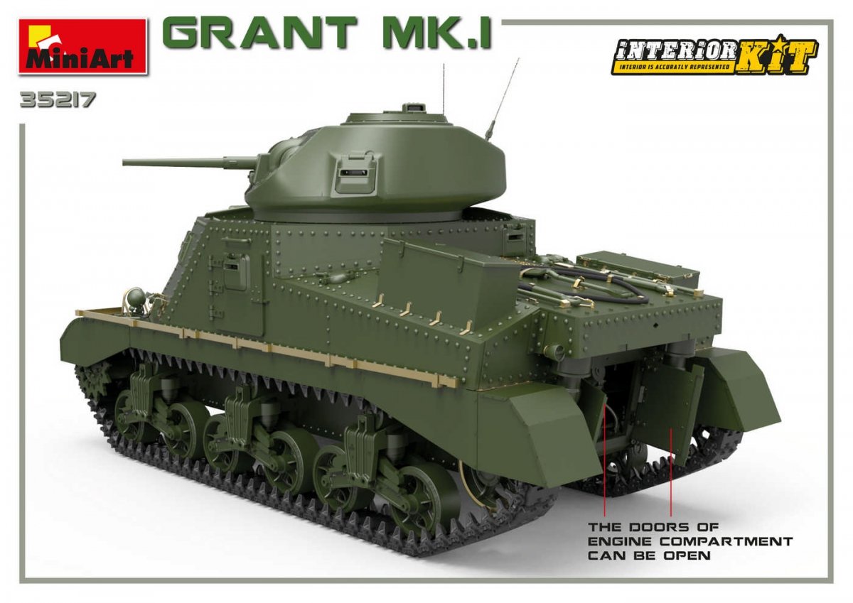 MiniArt 35217 Grant Mk.I w/interior 1/35 – image 16