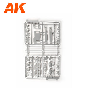 AK Interactive AK35504-A PZ.KPFW.IV AUSF.D AFRIKA KORPS + DAK PANZERFAHRER 1/35 – Bild 7