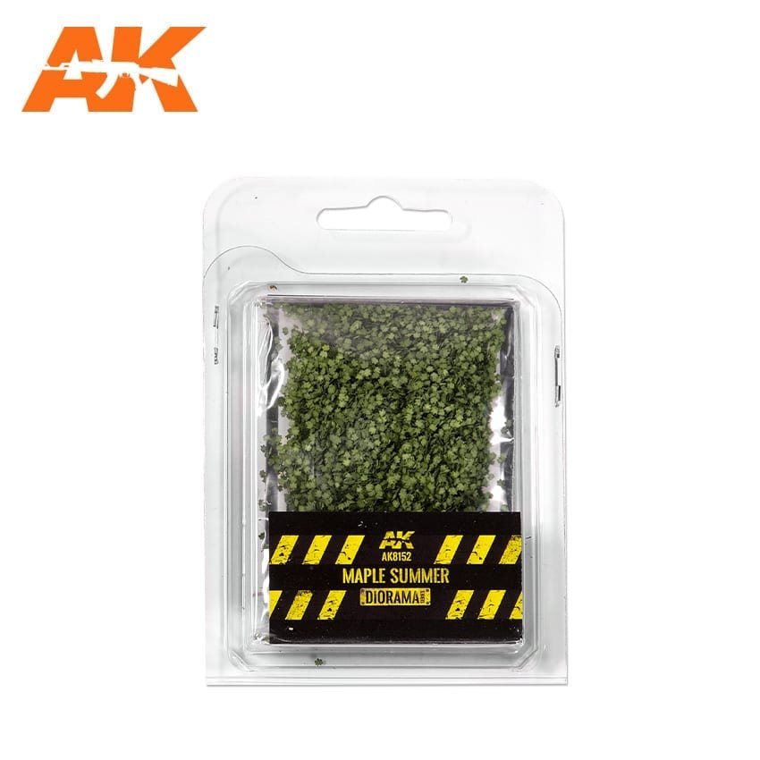 AK Interactive AK8152 MAPLE SUMMER LEAVES 28MM 1/72