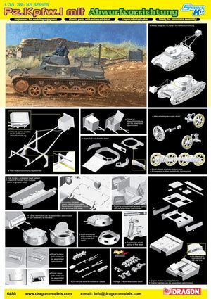 Dragon 6480 Pz.Kpfw.I with Abwurfvorrichtung (1/35) – Bild 2