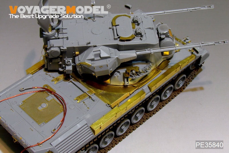 Maquette Voyager PE35840 Gepard A1 SPAAG allemand moderne de base pour TAKOM 2044 au 1/35 – image 5