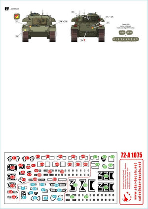 Star Decals 72-A1075 Australia in Vietnam # 1. Aussie Centurion Mk 5. 1/72 – obrázek 2