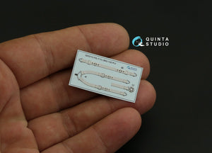 Quinta Studio QD32113 PZL P.11c 3D-Printed &amp;amp; colored Interior on decal paper (IBG model) 1/32 – image 6