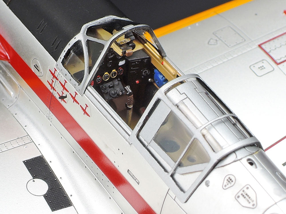 Tamiya 25424 Kawasaki Ki-61-Id Hien (Tony) Silver Color Plated (w/Camo Decals) 1/48 – image 9