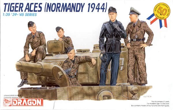 Dragon 6028 Tiger Aces (Normandy 1944) (1/35)