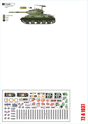 Star Decals 72-A1037 CRO-ARMY n° 1. Rat Domovinski / Guerre de la Patrie 1991-95 1/72  – image 2