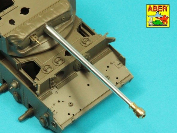 Aber 35L-332 76.2 mm (3 inch) 17 pounder Mk. II barrel with muzzle brake for A34 COMET tank 1/35 – Bild 9
