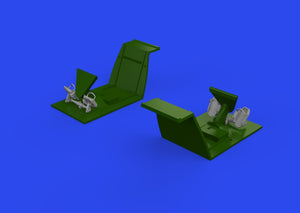 Eduard 632192 Bf 109E rudder pedals early PRINT 1/32 – obrázek 4