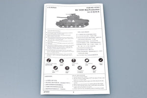 Trumpeter 07223 M4(Mid) TANK 1/72 – obrázek 7
