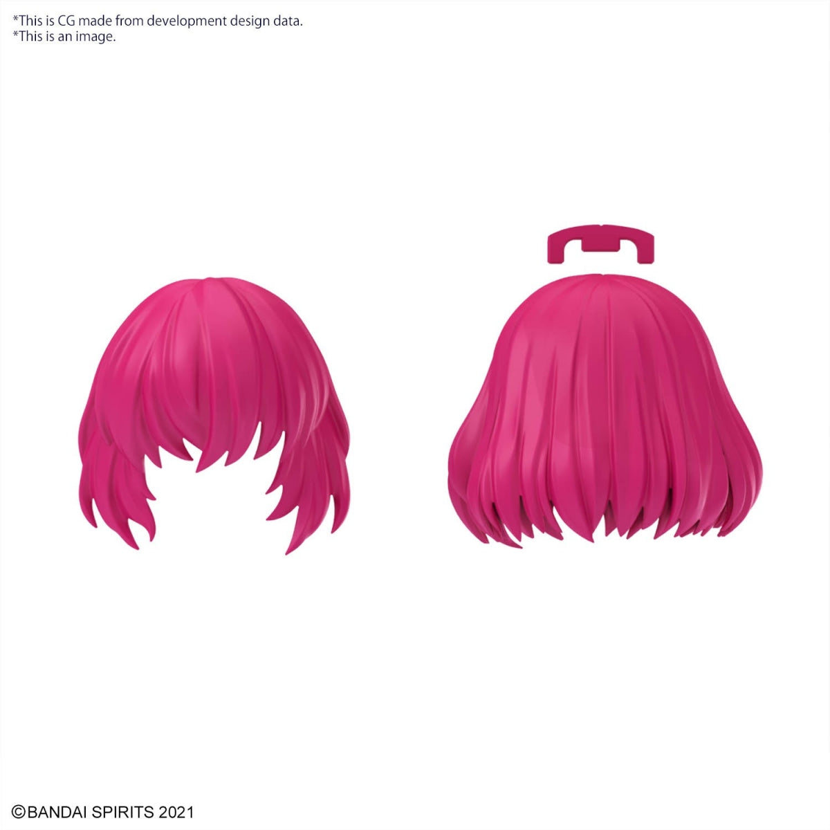 Bandai 67139 30MS OPTION HAIR STYLE PARTS VOL.10 ALL 4 TYPES – image 10