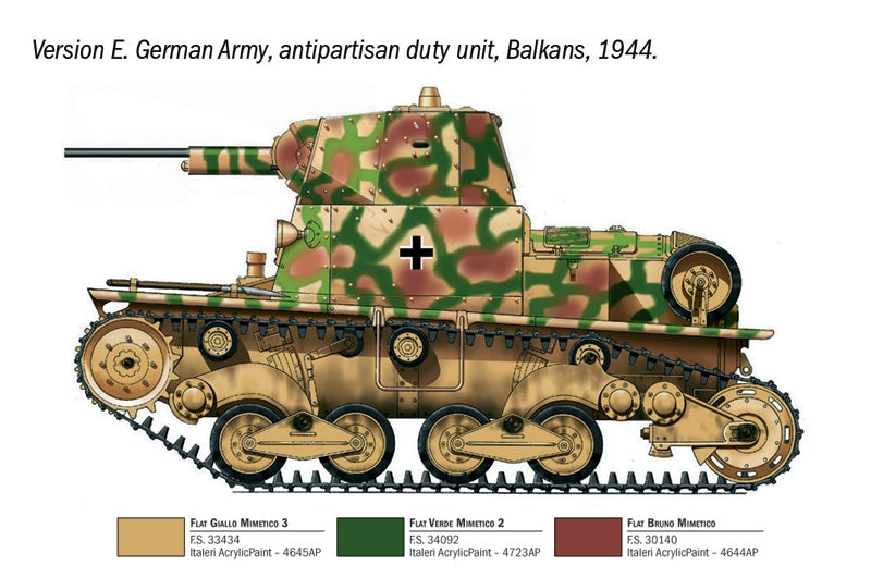 Italeri 96553 Carro Armato L6/40 1/35