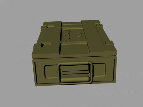Panzer Art RE35-383 Ammo boxes for 25pdr (HE and AT pattern) 1/35 – obrázek 3