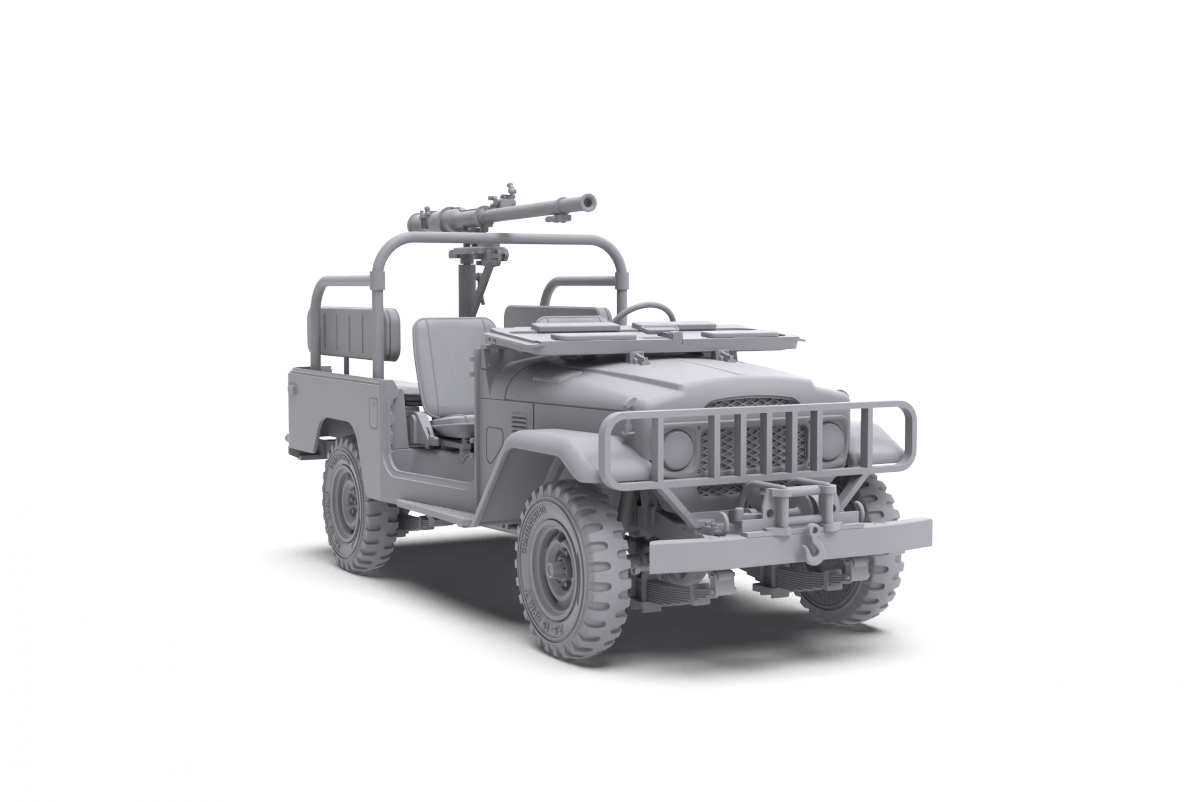 AK Interactive AK35003 FJ43 PICKUP WITH SPG-9 RECOILLESS GUN 1/35 – image 6