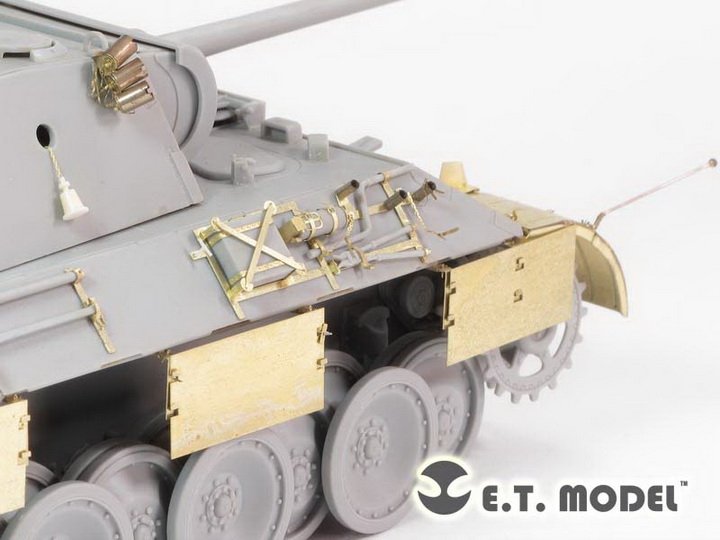 E.T. Model E35-124 WWII German Panther D Basic (For DRAGON Smart Kit) 1/35 – zdjęcie 5
