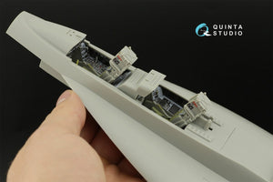 Quinta Studio QD32123 F/A-18F early 3D-Printed &amp;amp; colored Interior on decal paper (Trumpeter) 1/32 – Bild 13