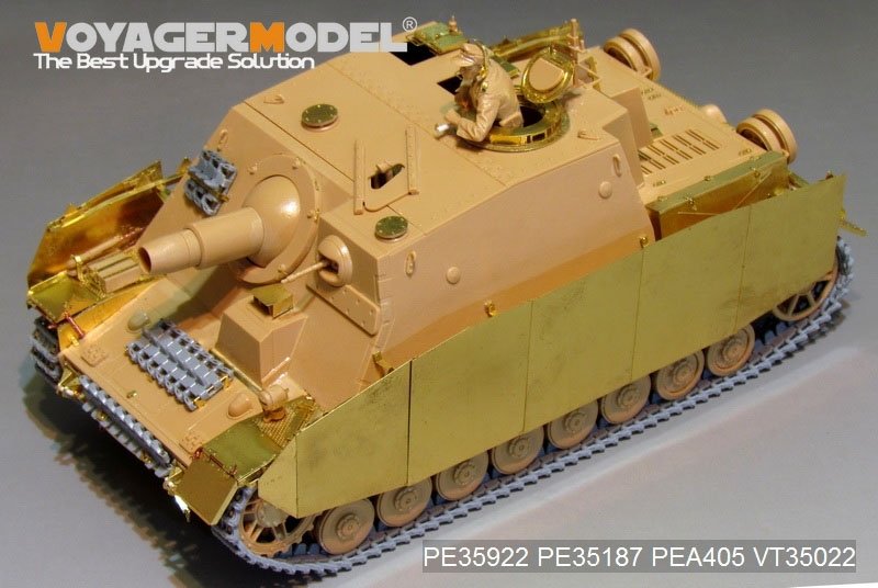 Voyager Model PE35922 WWII German Sturmpanzer IV Brummbar Late Version Basic For TAMIYA 35353 1/35 – imagen 2