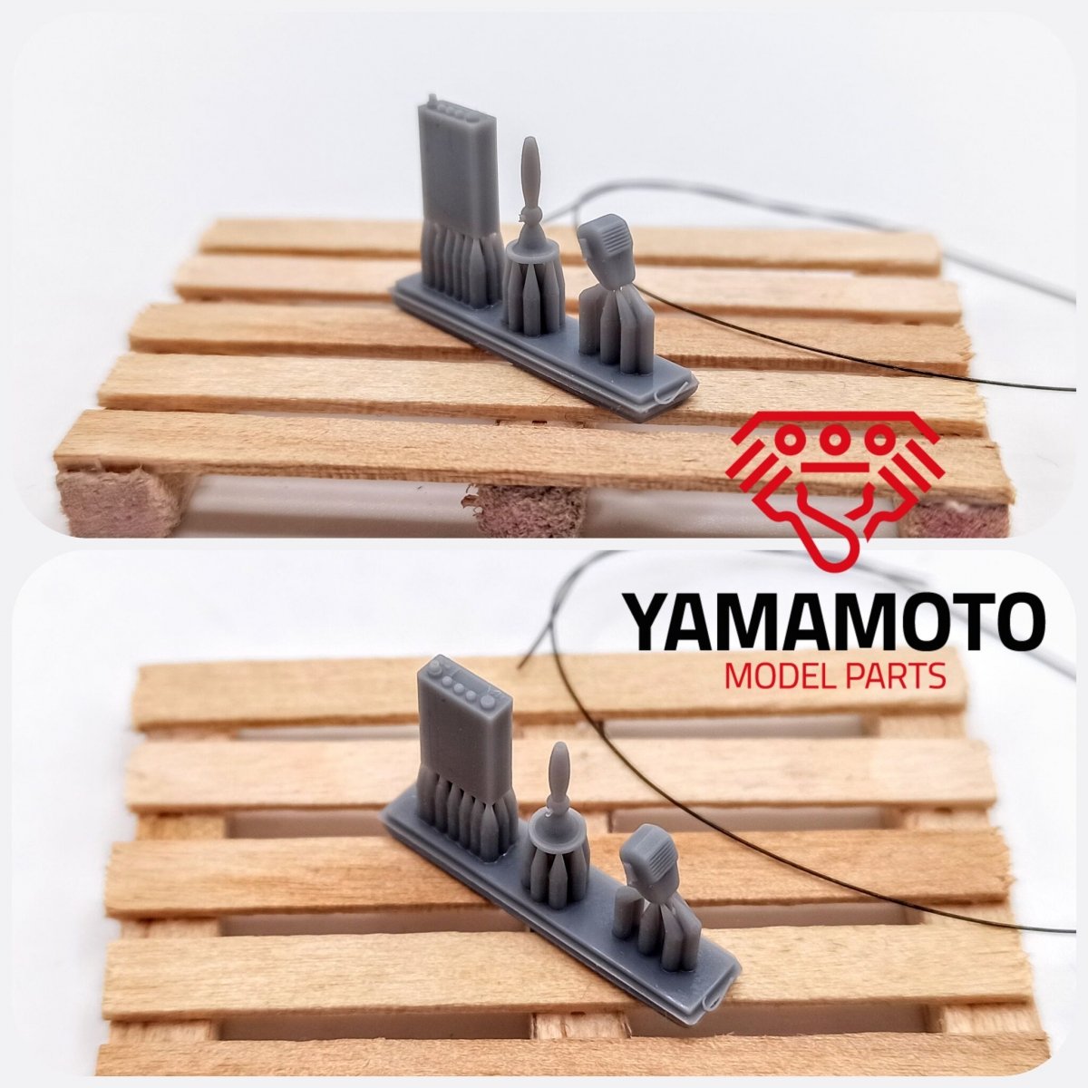 Yamamoto YMPTUN80 CB Radio Set 1/24 – Bild 2