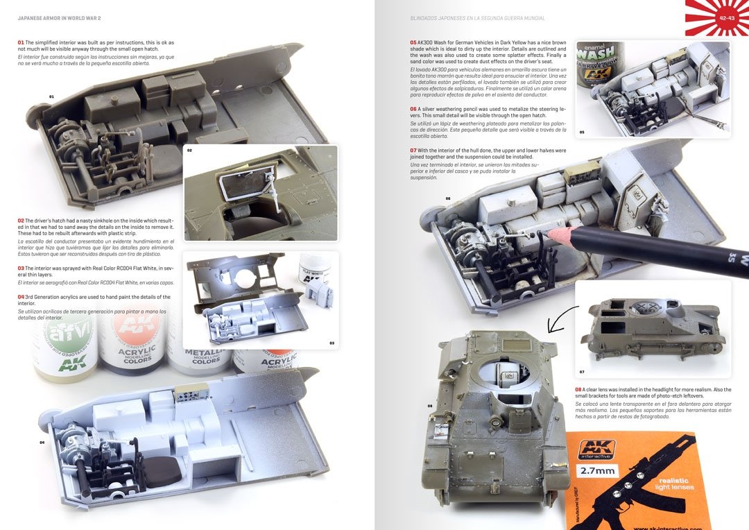 AK Interactive AK549 JAPANESE ARMOR IN WORLD WAR II – imagen 3
