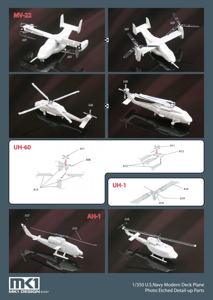 MK1 Design MS-35040 Deck Plane Detail-UP 1/350 – immagine 4