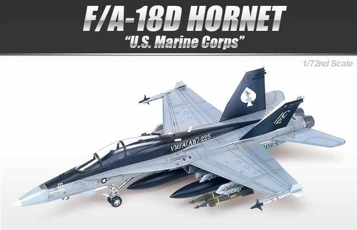 Academy 12422 F/A-18D Hornet US Marines 1/72