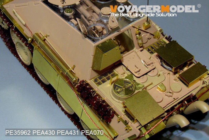 Voyager Model PE35962 WWII Jagdpanther G2 Version Basic Upgrade set For RMF 5012 1/35 – obrázek 13