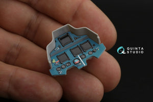 Quinta Studio QDS-32095 Su-30SM 3D-Printed &amp;amp; colored Interior on decal paper (conversion for Trumpeter Su-30MKK) (Small version) 1/32 – image 4