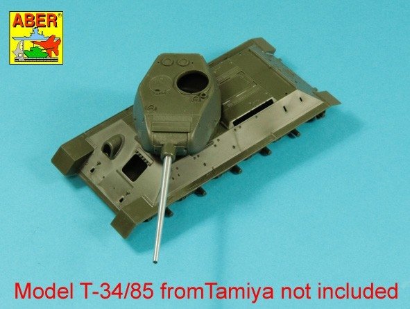 Aber 48L-39 85 mm ZiS-S-53 L/51 barrel for T-34/85 tank model 43/44 1/48 – immagine 2