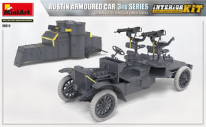 Miniart 39010 AUSTIN ARMORED CAR 3rd SERIES: GERMAN, AUSTRO-HUNGARIAN, FINNISH SERVICE. INTERIOR KIT 1/35 – immagine 11