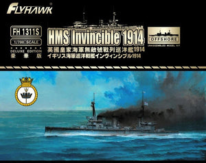 Flyhawk FH1311S HMS Invincible 1914 Deluxe Edition 1/700 – image 2