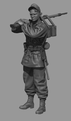 Panzer Art FI35-221 Waffen-SS MG42 ammo carrier 1/35