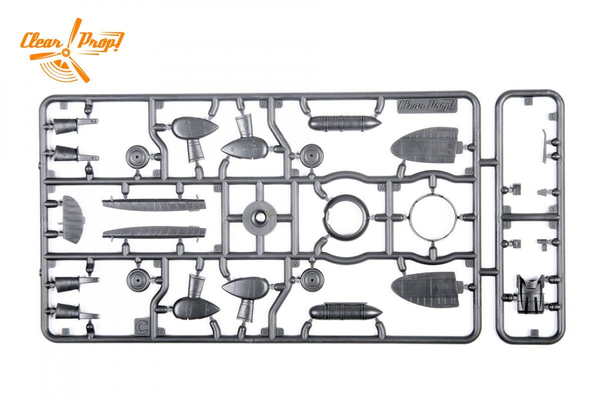 Clear Prop! CP72008 A5M2b Claude early version EXPERT KIT 1/72 – immagine 13