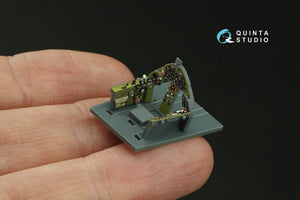 Quinta Studio QD72147 F6F-3 Hellcat 3D-Printed colored Interior on decal paper (Eduard) 1/72 – obrázek 9