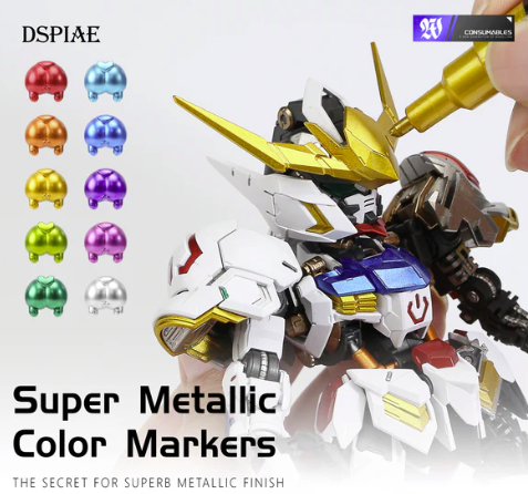 DSPIAE MKA-08 Super Metallic Color Marker Purple – zdjęcie 3