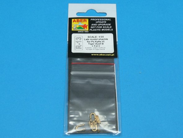 Aber R-13 Late model Shackle for Pz.Kpfw.VI Tiger Ausf.B x4pcs 1/35 – image 3