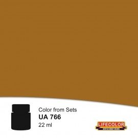 Lifecolor UA766 Leather Yellow-Ocher Tone 22ml