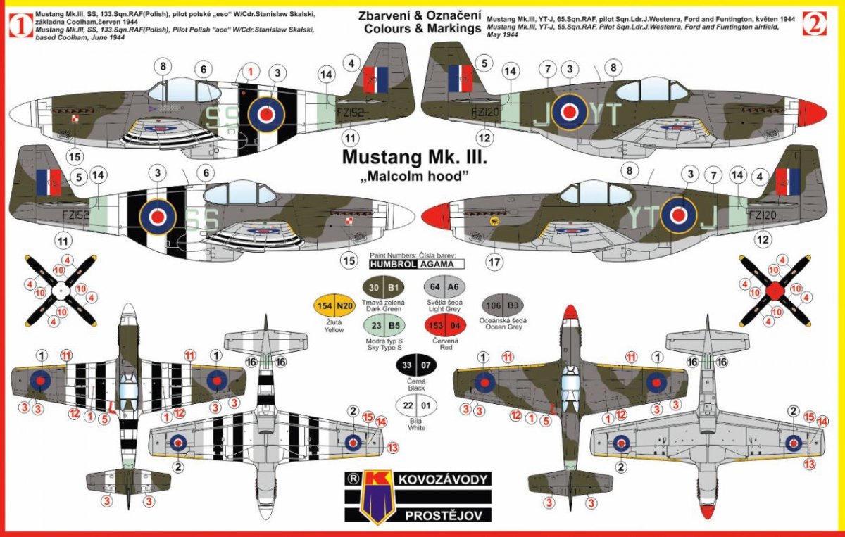 Kovozavody Prostejov KPM0032 MUSTANG III 1/72 – immagine 2
