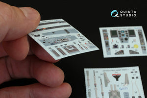 Quinta Studio QD32022 MiG-29SMT 3D-Printed &amp;amp; colored Interior on decal paper (for Trumpeter kit) 1/32 – Bild 6
