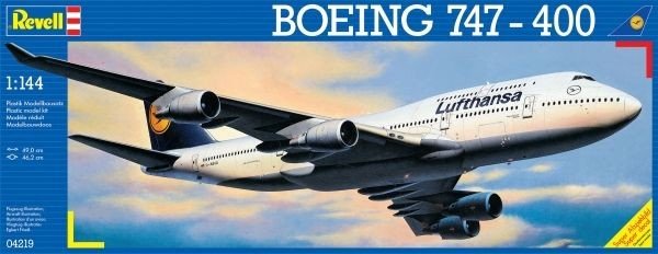 Revell 04219 Boeing 747-400 Lufthansa 1/144