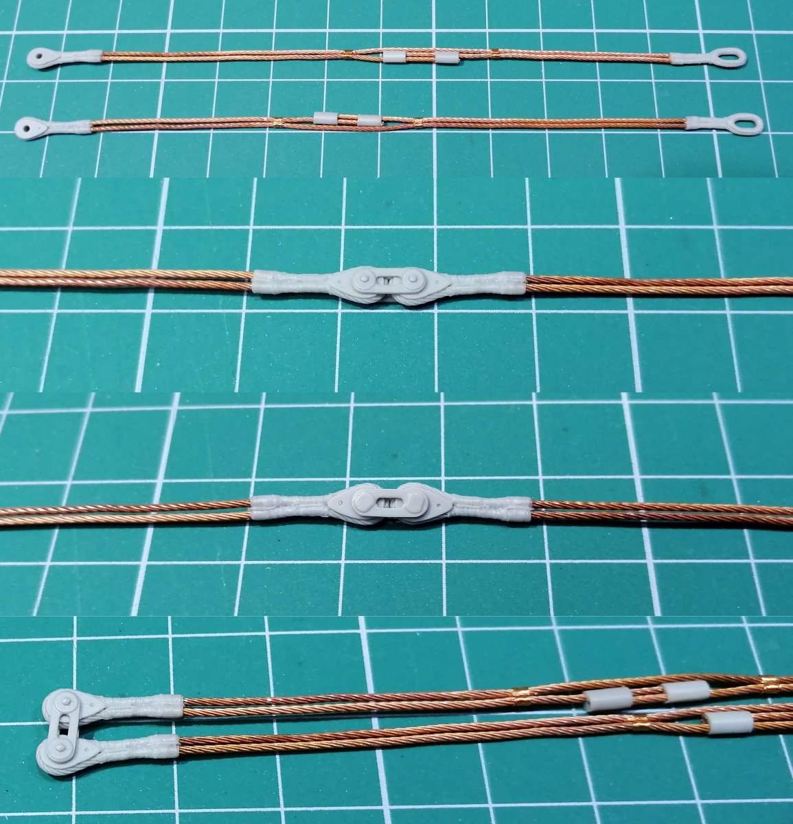 Eureka XXL ER-3561 Towing cable for Israeli Merkava I &amp;amp; II Tanks 1/35 – Bild 2