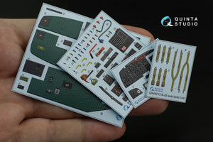Quinta Studio QD48237 B-26K 3D-Printed &amp;amp; colored Interior on decal paper (ICM) 1/48 – Bild 2